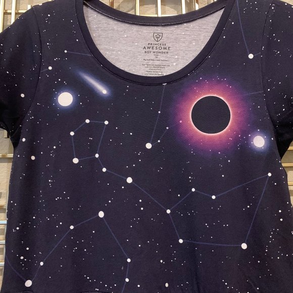 Princess Awesome Eclipse Twirl Dress with pockets - Picture 3 of 3